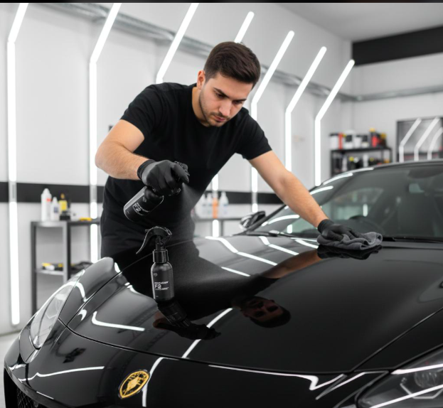 Serviço de vitrificação automotiva